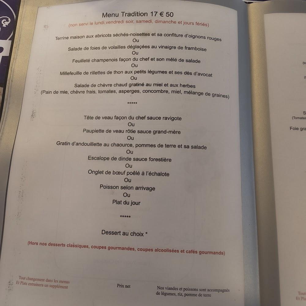 Le Gourmet du Jard - SAINT-DIZIER - Menu Image 1