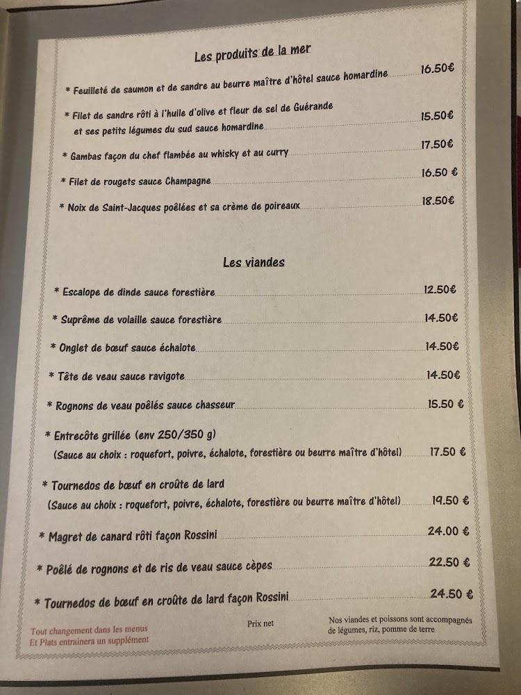 Le Gourmet du Jard - SAINT-DIZIER - Menu Image 4